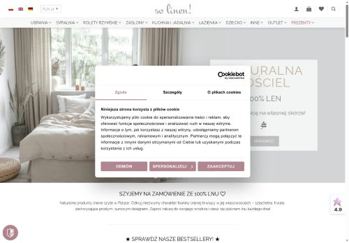 So linen! Monika Różańska Nina Wojciechowska s.c.