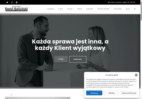 Adwokat Kamil Kaliciński Kancelaria Adwokacka